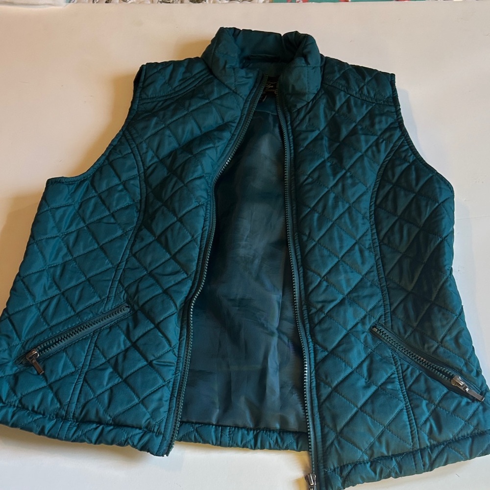Outer Edge Teal Outerwear